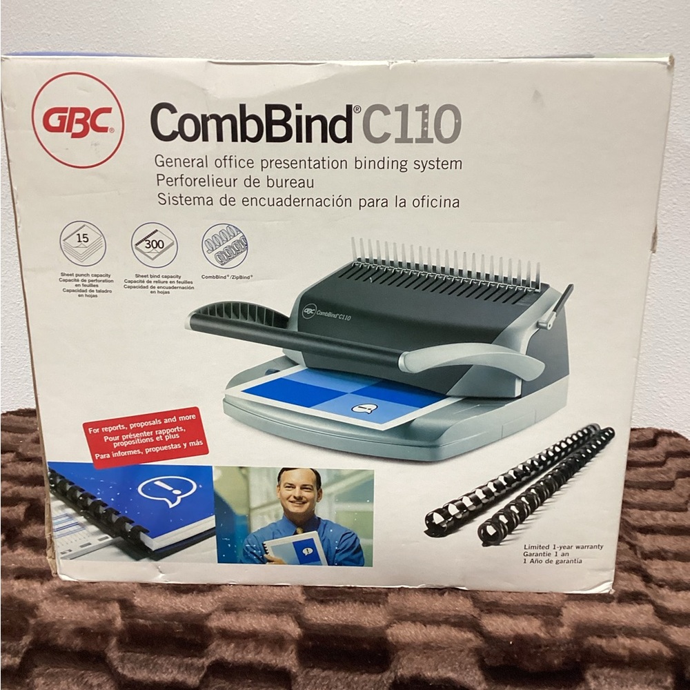 New! GBC General office presentation binding system